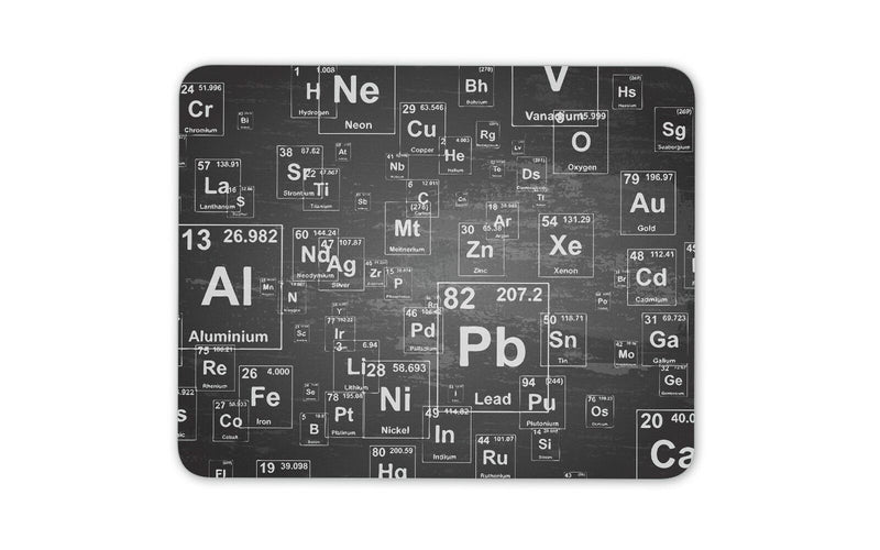 Cool Science Elements Mouse Mat Pad - Periodic Table Chemist Gift Computer